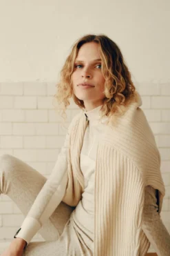 Aurora Aya Ull HZ D Halfzip ulltopp til dame