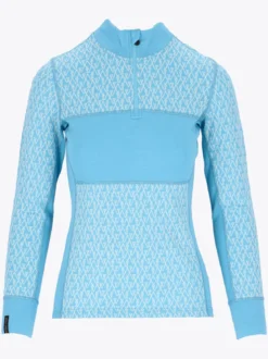 Aurora Aya Ull HZ D Halfzip ulltopp til dame