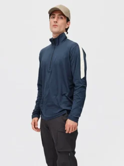 Aurora HZ Genser H Myk og lett halfzip genser til herre