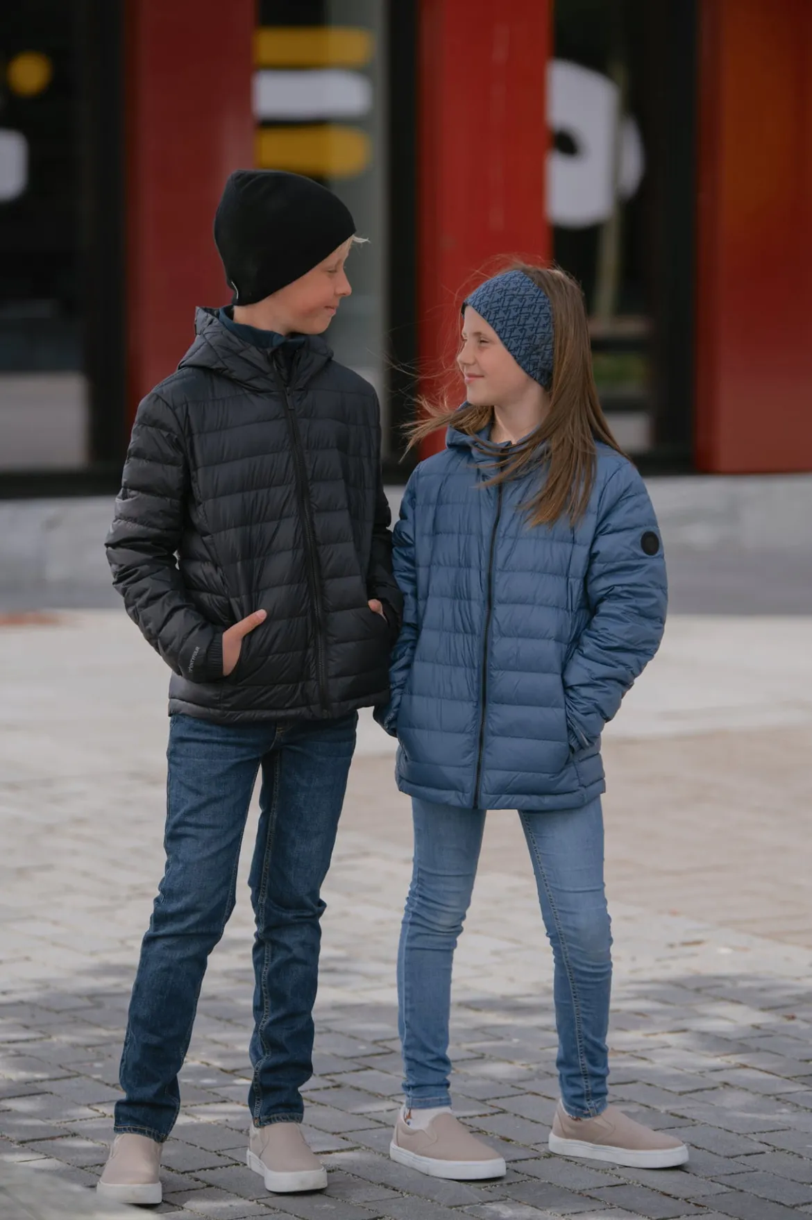 Aurora Lett Dunjakke JR Lett dunjakke til junior