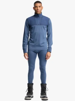 Aurora Obi Ull HZ H Mykk ulltopp med halfzip til herre