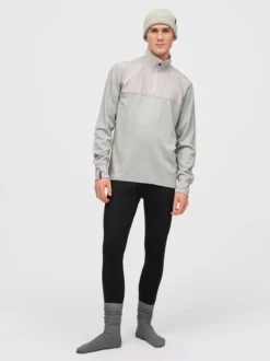 Aurora Obi Ull HZ H Mykk ulltopp med halfzip til herre