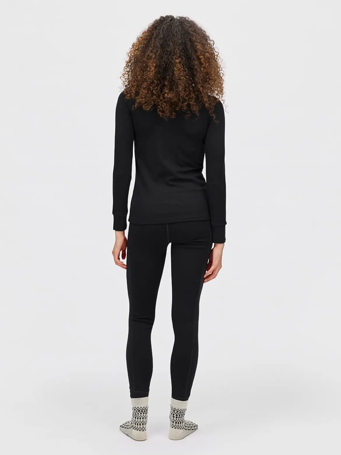 Aurora Oda Ull HZ D Myk ulltopp med halfzip til dame