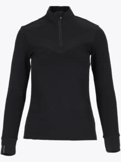 Aurora Oda Ull HZ D Myk ulltopp med halfzip til dame
