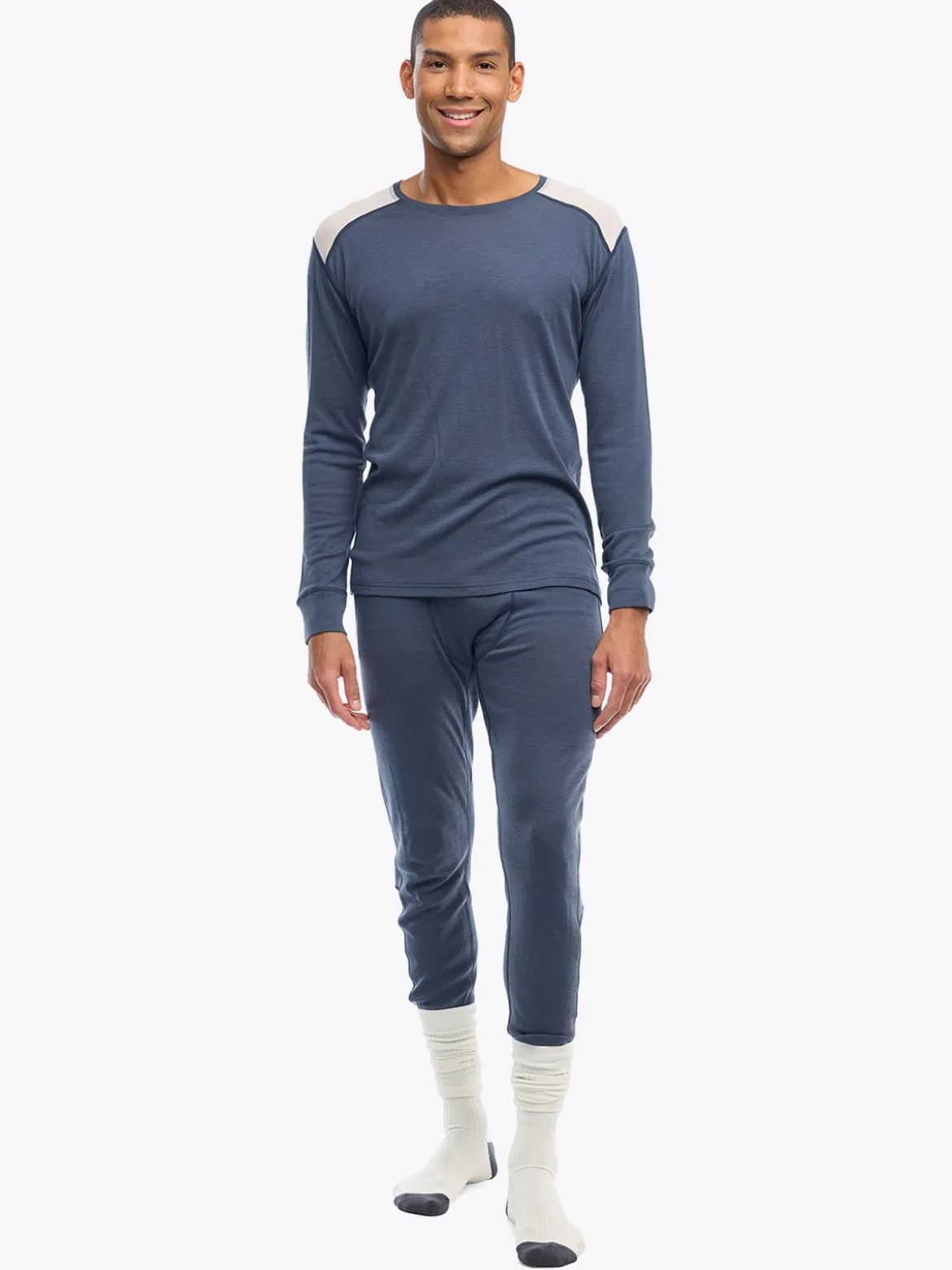 Finse Merino LS Topp H Myk longsleeve ulltopp til herre