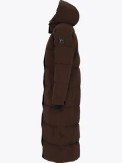 Mode Ada Parkas D Lang vattert parkas til dame
