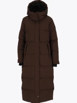 Mode Ada Parkas D Lang vattert parkas til dame