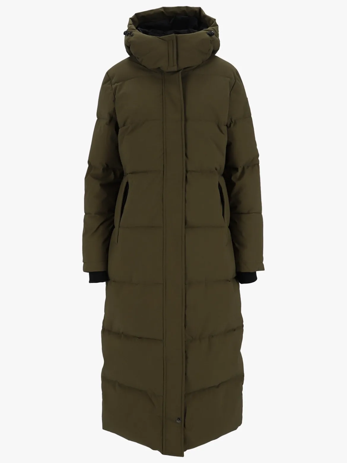 Mode Ada Parkas D Lang vattert parkas til dame