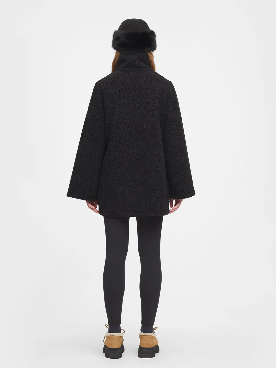 Mode Alva Pile Jakke D Myk pilejakke i oversized A-fasong