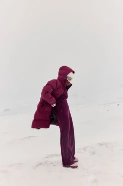 Mode Aria Parkas D Vattert parkas til dame