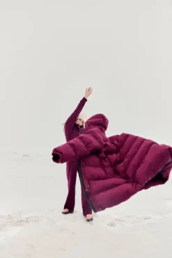 Mode Aria Parkas D Vattert parkas til dame