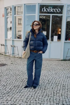 Mode Ava Puffy Jakke D Kort og lett vattert jakke