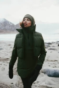 Mode Ava Puffy Vest D Kort, vattert vest til dame