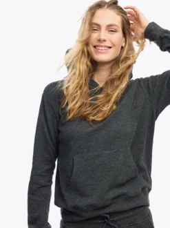 Mode Comfy Hoodie D Myk hettegenser til dame