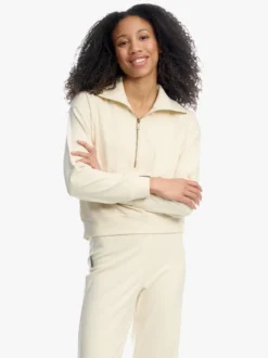 Mode Cozy HZ D Myk halfzip genser til dame
