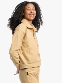 Mode Cozy HZ D Myk halfzip genser til dame