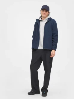 Mode Fleece Jakke H Myk fleecejakke i resirkulert polyester