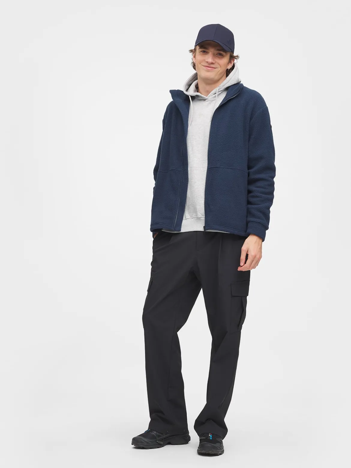 Mode Fleece Jakke H Myk fleecejakke i resirkulert polyester