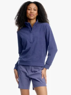 Mode HZ Fleece D Myk halfzip fleece til dame