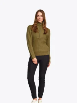 Mode Iris HZ Genser D Halfzip strikkegenser til dame