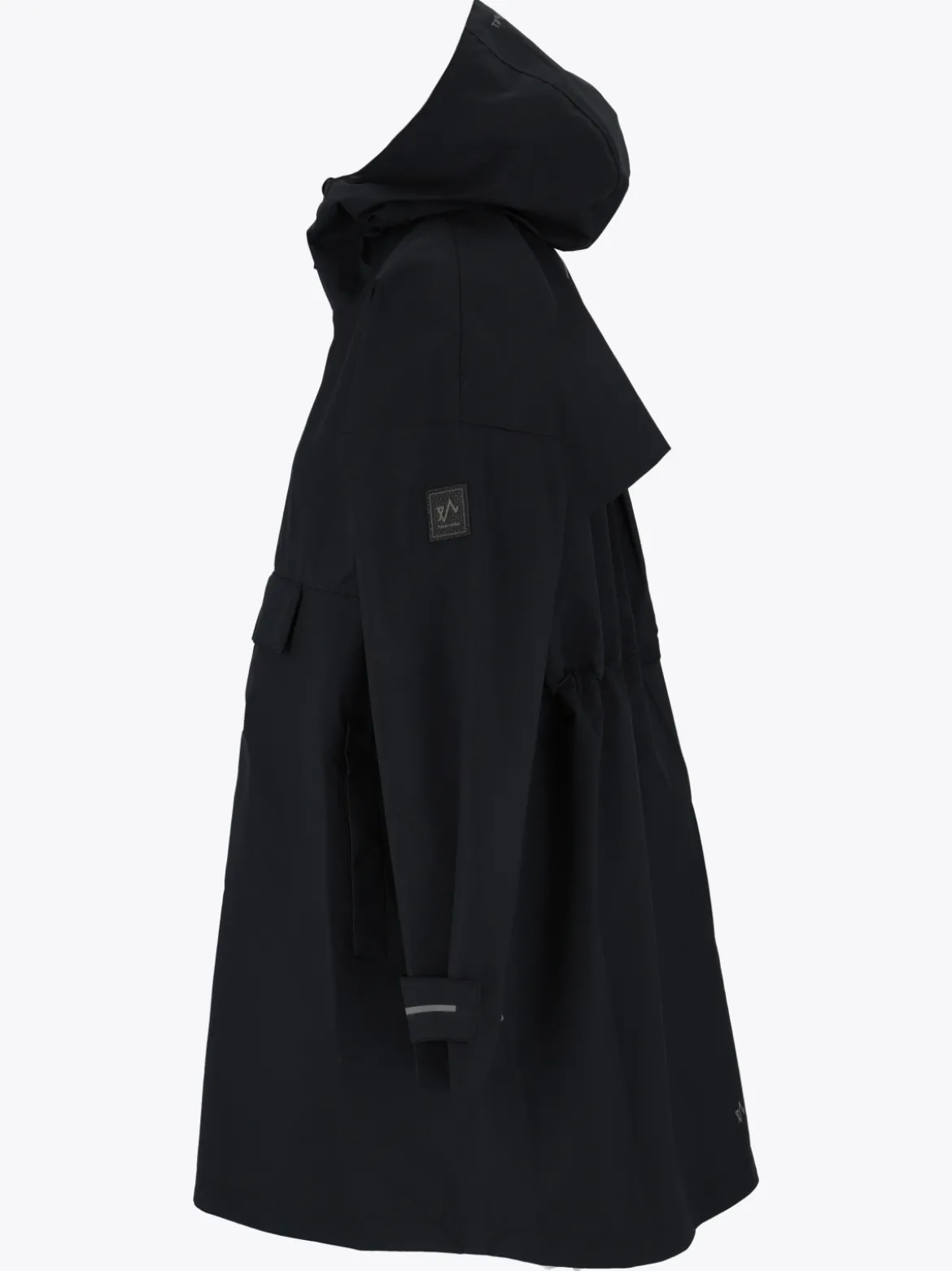 Mode 3L Poncho D Tynn og lett 3-lags poncho til dame