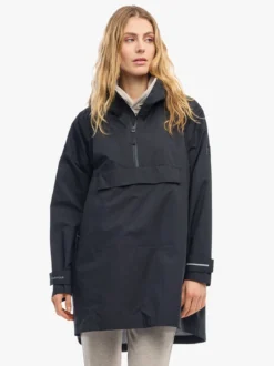 Mode 3L Poncho D Tynn og lett 3-lags poncho til dame