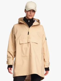 Mode 3L Poncho D Tynn og lett 3-lags poncho til dame