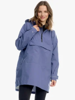 Mode 3L Poncho D Tynn og lett 3-lags poncho til dame