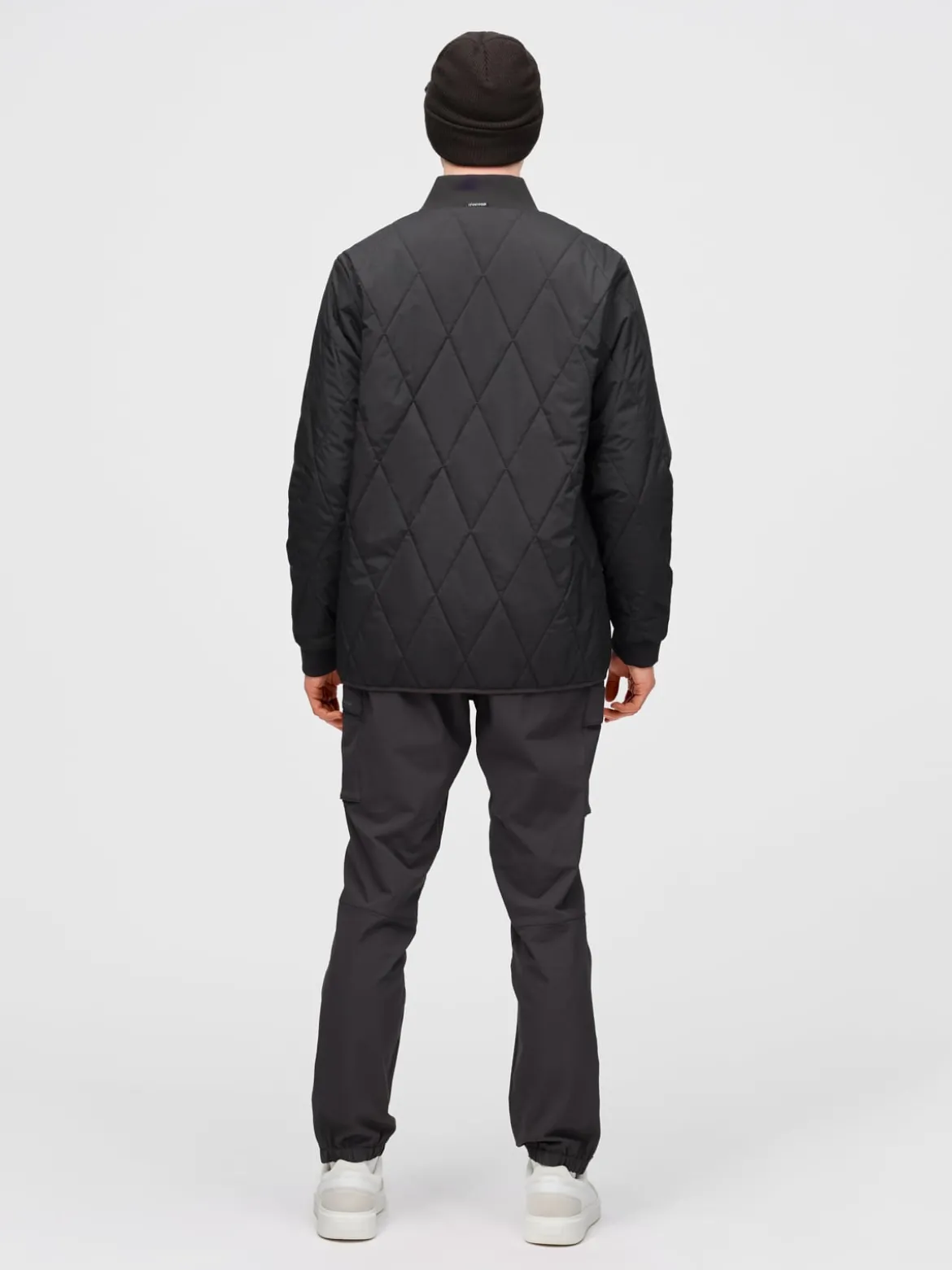 Mode Max Quilted Shacket H Quiltet jakke med lett vattering til herre