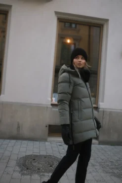 Mode Maya Dunparkas D Varm dunparkas til dame