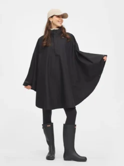 Mode Maya 3L Poncho D Lett 3-lags poncho til hverdagsbruk