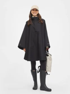 Mode Maya 3L Poncho D Lett 3-lags poncho til hverdagsbruk