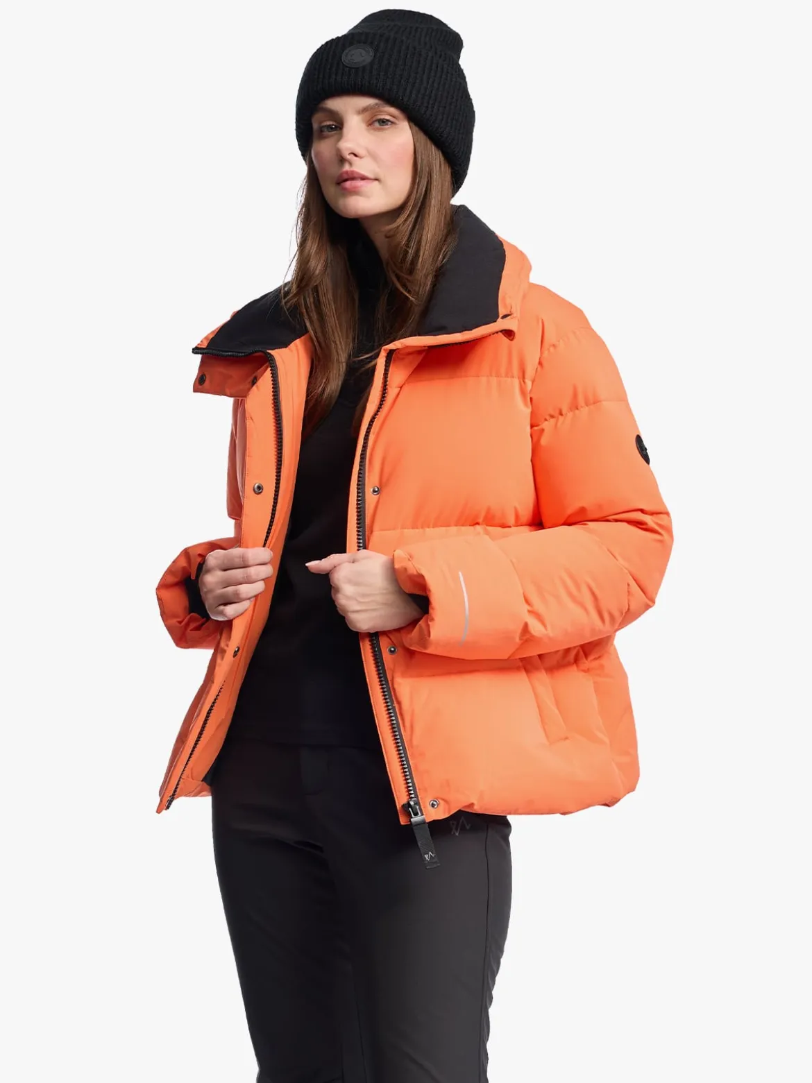 Mode Mia Puffer D Vattert jakke til dame