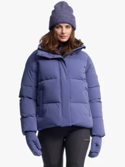 Mode Mia Puffer D Vattert jakke til dame