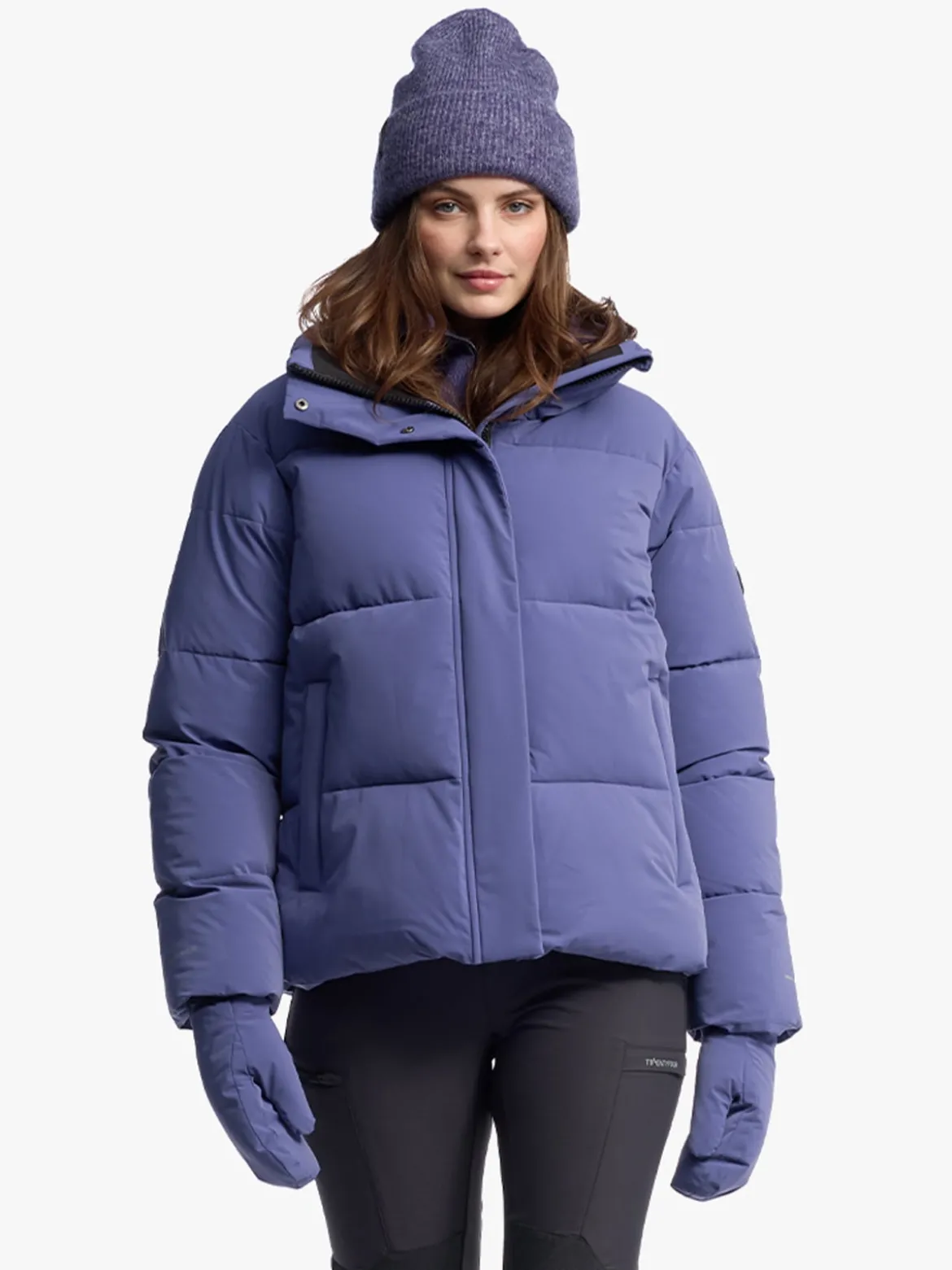 Mode Mia Puffer D Vattert jakke til dame