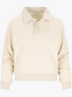 Mode Polo Sweater D Pologenser med avslappet passform til dame