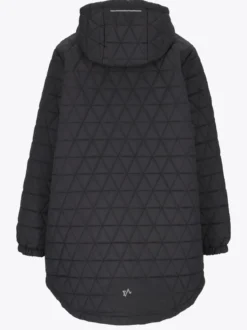 Mode Quilted Anorak D Quiltet anorakk i oversized fasong