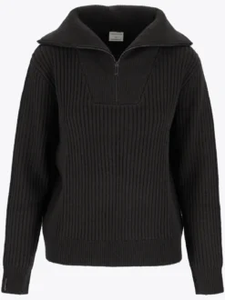 Mode Rib HZ Knit D Halfzip strikkegenser til dame