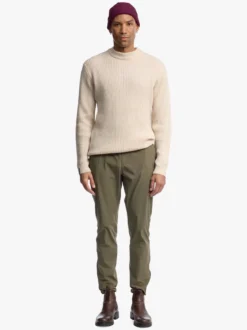 Mode Rib RN Sweater U Ribbestrikket genser i ullblanding