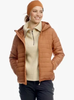 Mode Thermal Jakke D Jakke med BamCoalTex vattering til dame
