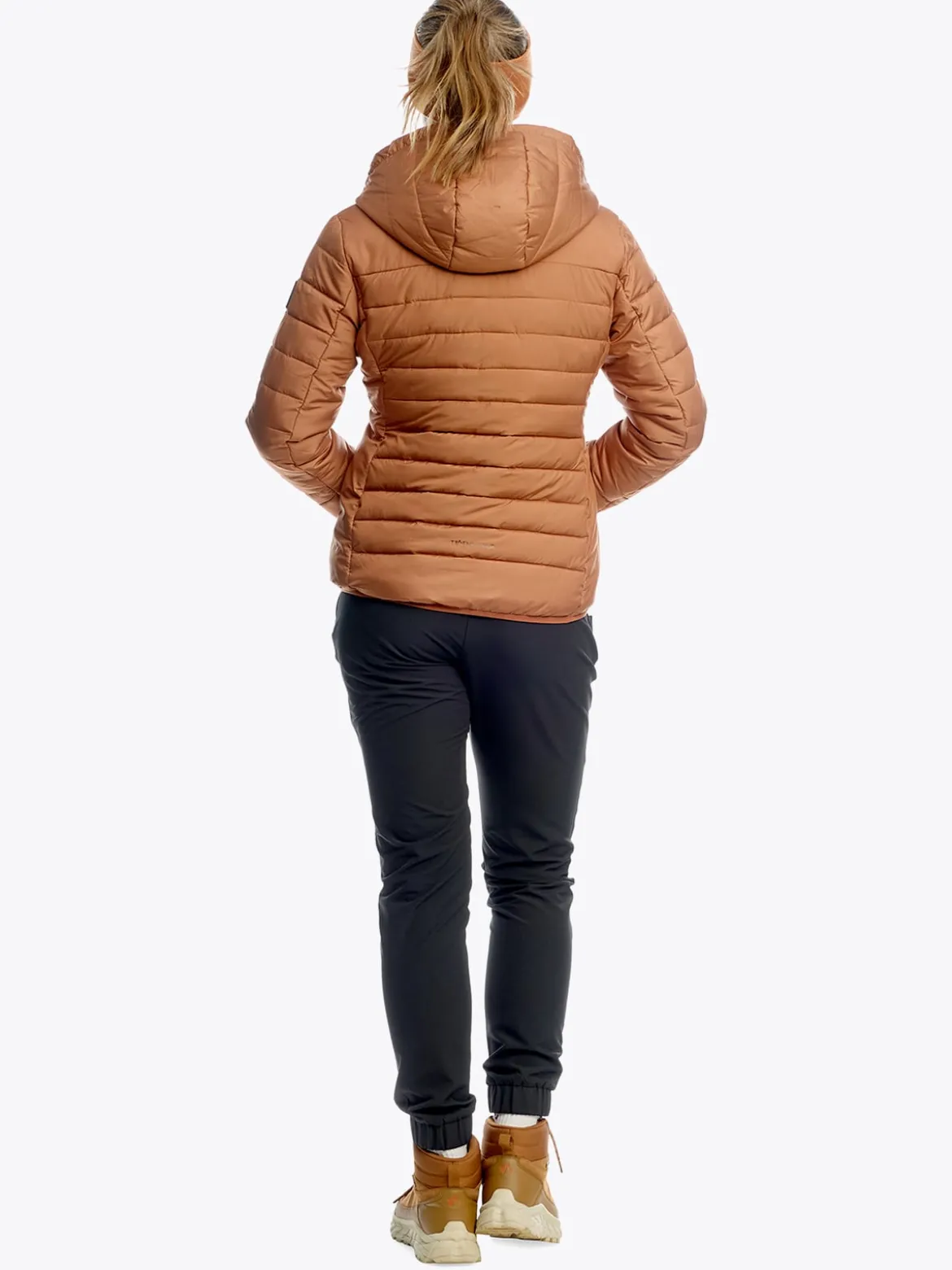 Mode Thermal Jakke D Jakke med BamCoalTex vattering til dame