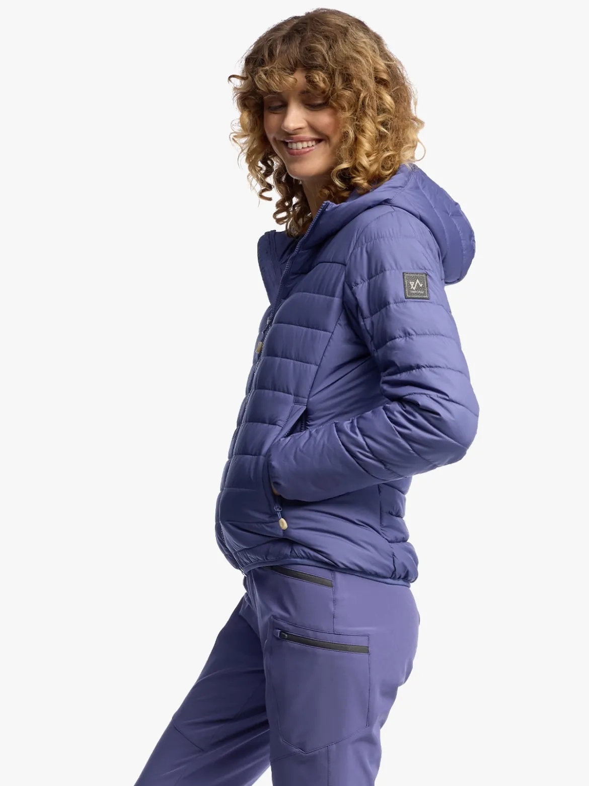 Mode Thermal Jakke D Jakke med BamCoalTex vattering til dame
