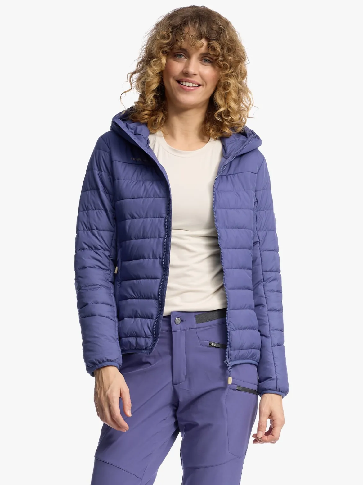 Mode Thermal Jakke D Jakke med BamCoalTex vattering til dame