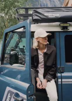 Mode Trench Jakke D Kort trenchcoat til dame