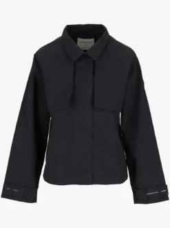 Mode Trench Jakke D Kort trenchcoat til dame