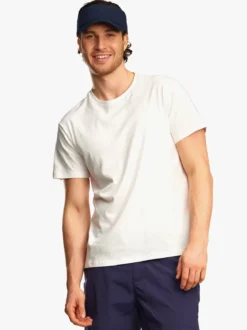 Mode T-skjorte U T-skjorte i bomull i unisex