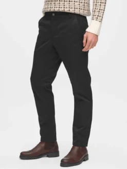 Mode Twill Pants H Stretchbukse i twill til hverdagsbruk og fritid