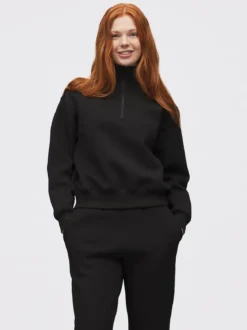 Mode Vivi HZ Genser D Myk genser med halfzip