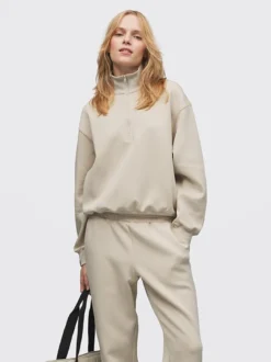 Mode Vivi HZ Genser D Myk genser med halfzip