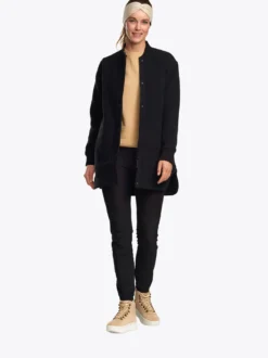 Mode Warm Bomber D Bomberjakke i ullblanding til dame